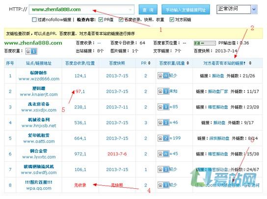 平原友情链接检查工具的使用